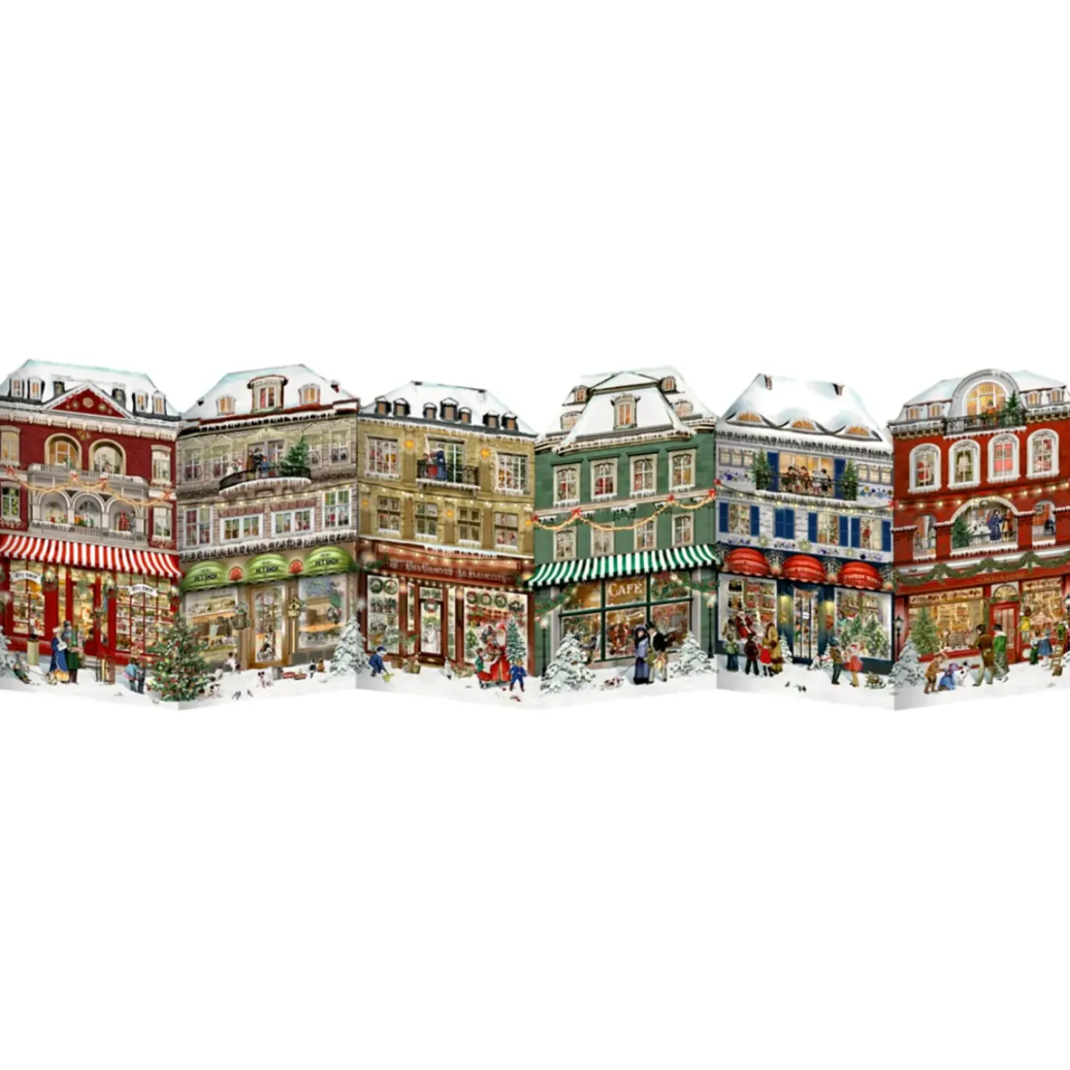 Käthe Wohlfahrt Adventskalender "Nostalgische Weihnachtsladchen-Leporello"