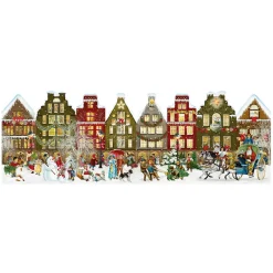 Käthe Wohlfahrt Adventskalender "Nostalgisches Hauserleporello"