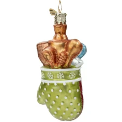 Poesie in Glas Backhandschuh Mit Utensilien