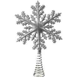 Käthe Wohlfahrt Baumspitze Schneeflocke, Silber