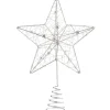 Käthe Wohlfahrt Baumspitze Stern Mit Kleinen Sternchen, Silber