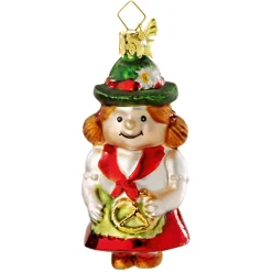 Poesie in Glas Bayrisches Madchen