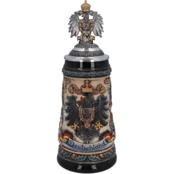 Käthe Wohlfahrt Bierkrug Mit Zinnadler