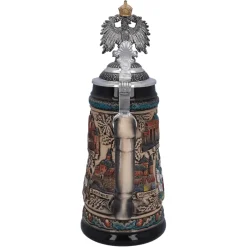 Käthe Wohlfahrt Bierkrug Mit Zinnadler