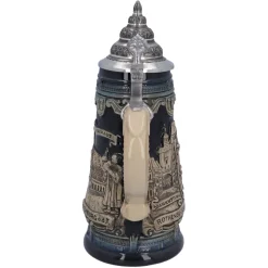 Käthe Wohlfahrt Bierkrug Mit Zinndeckel 