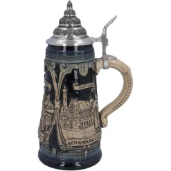 Käthe Wohlfahrt Bierkrug Mit Zinndeckel 