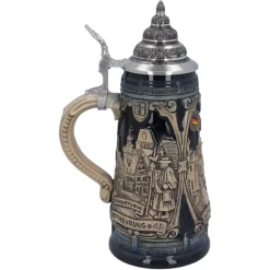 Käthe Wohlfahrt Bierkrug Mit Zinndeckel 