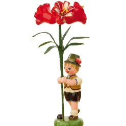 Hubrig Volkskunst Blumenkinder Amaryllis