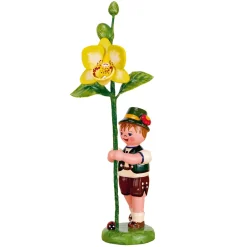 Hubrig Volkskunst Blumenkinder Orchidee