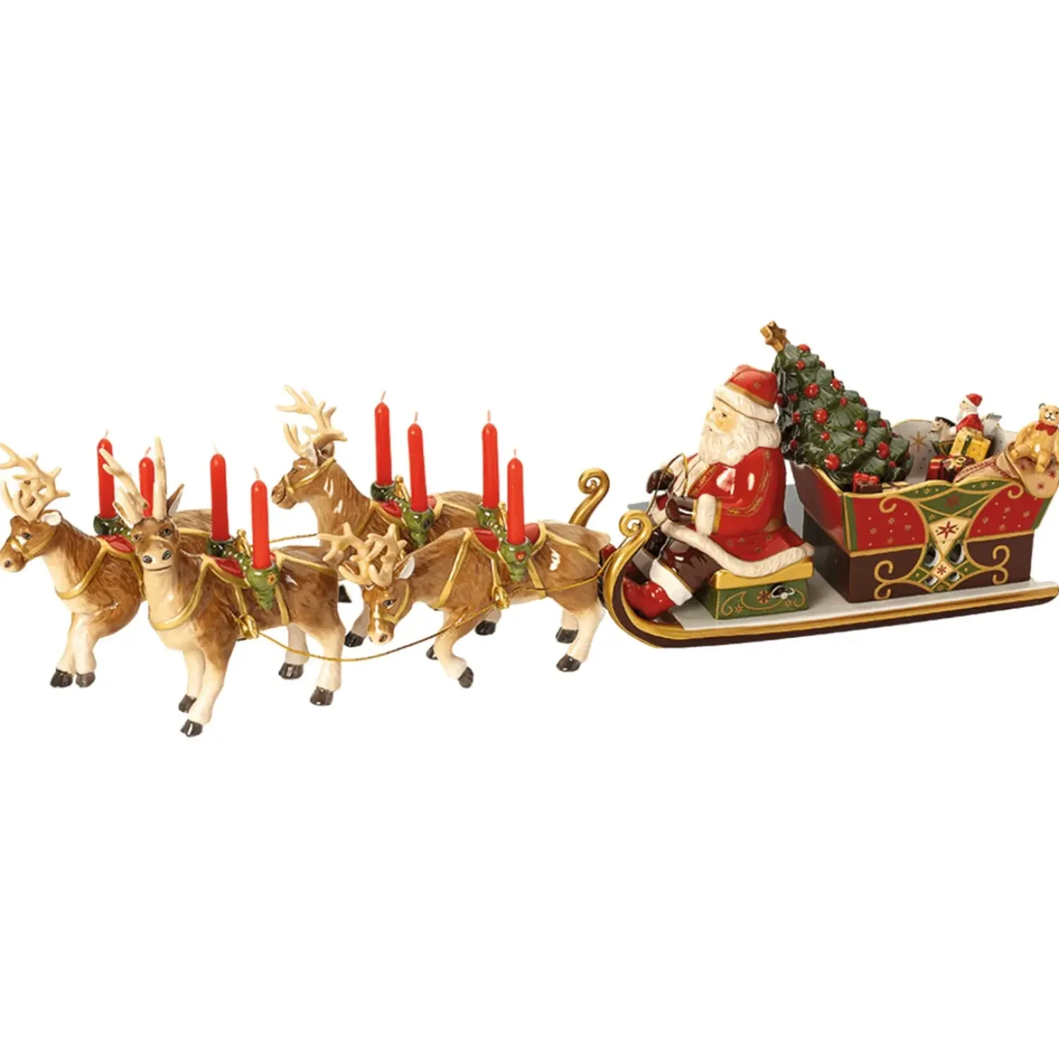 Villeroy & Boch Christmas Toys Memory Santas Schlittenfahrt