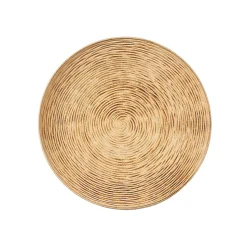 Käthe Wohlfahrt Dekoteller Braun, 30 Cm