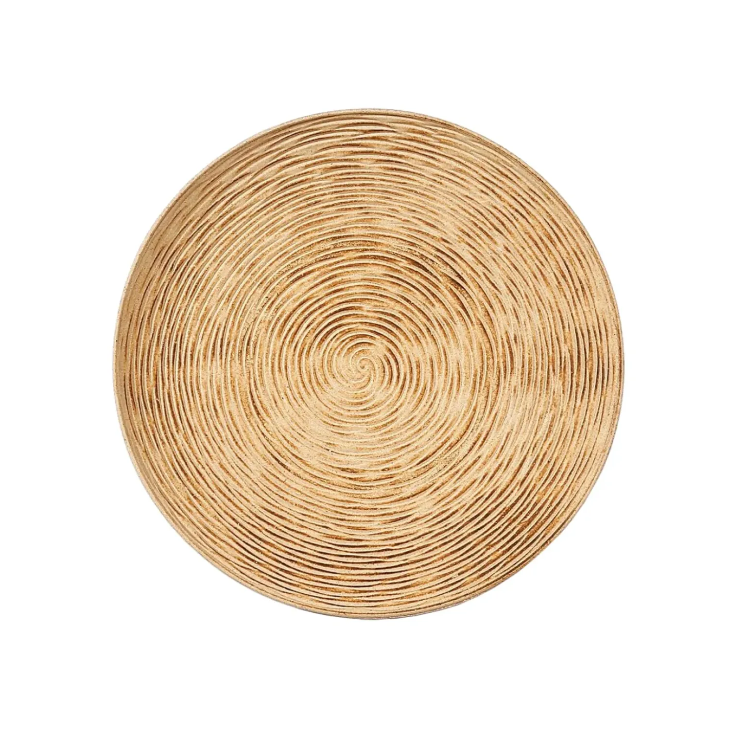 Käthe Wohlfahrt Dekoteller Braun, 30 Cm