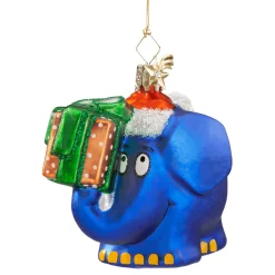 Poesie in Glas Der Elefant Als Weihnachtsmann