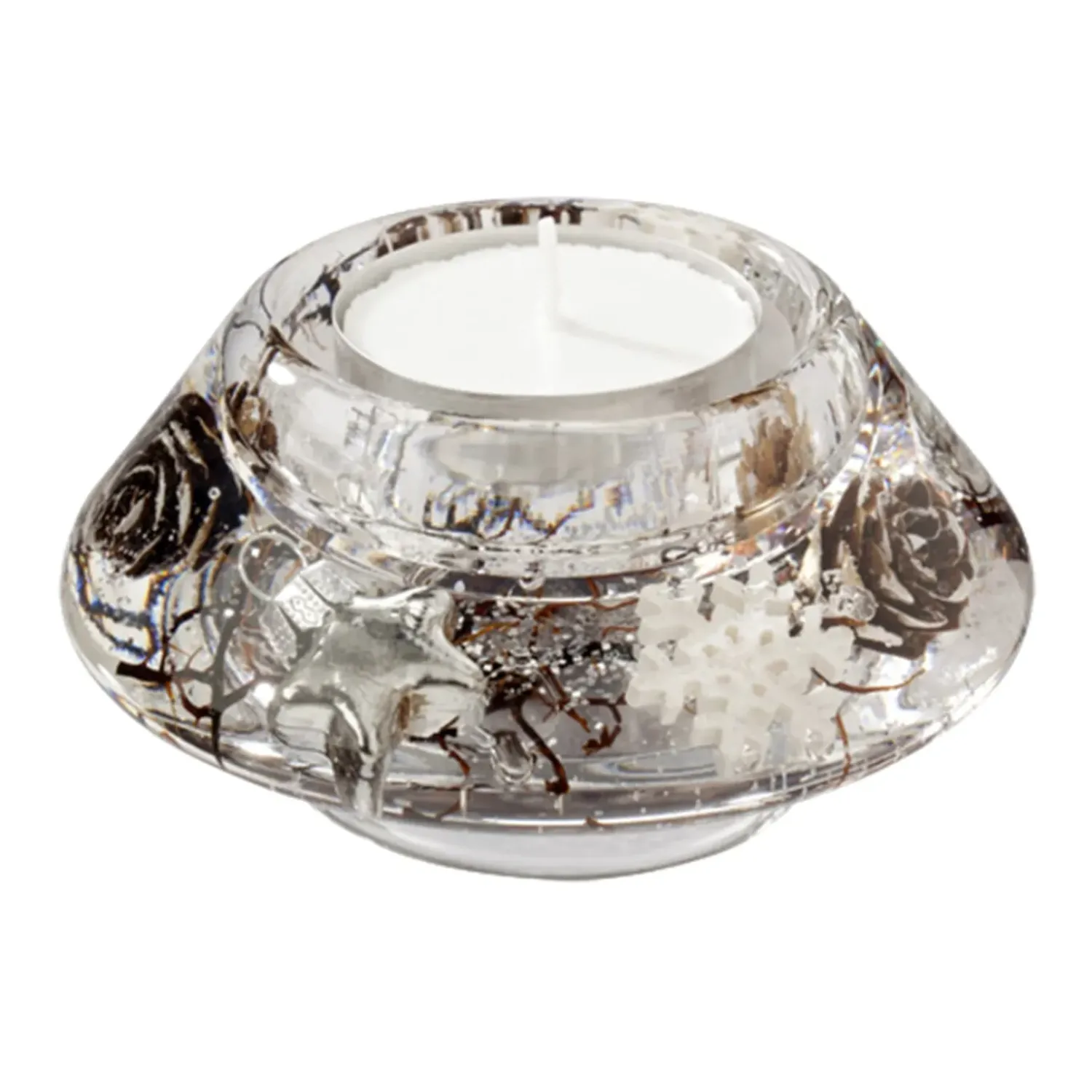 Käthe Wohlfahrt Dreamlight "Winter Story" - Kerzenhalter Crown Smart