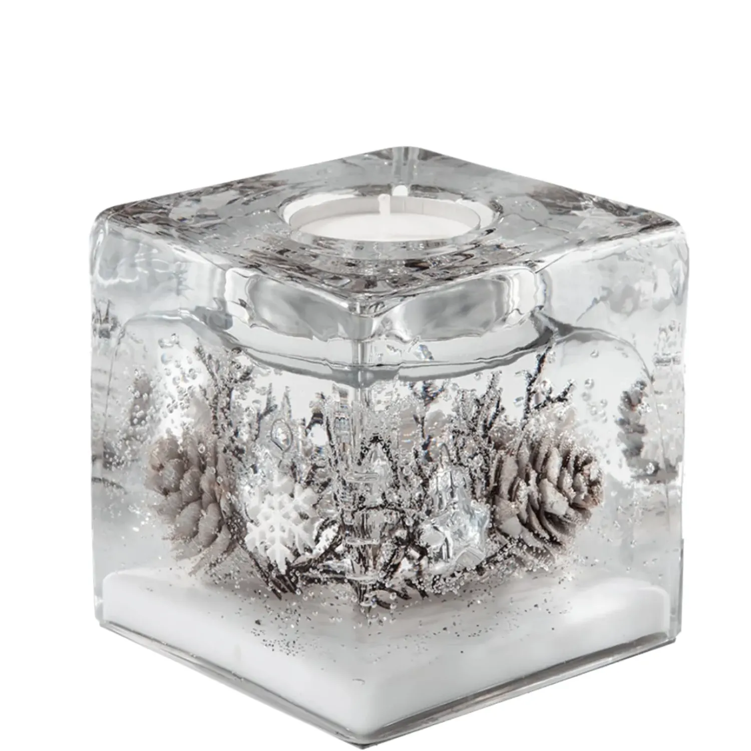 Käthe Wohlfahrt Dreamlight "Winter Story" - Kerzenhalter Cube Smart