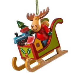 Käthes Original Elch Im Schlitten