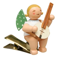 WENDT & KÜHN Engel Mit Banjo Auf Klemme