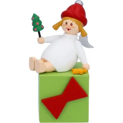 Käthes Original Engel Mit Geschenkpackchen "Uberraschen"