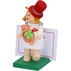 Käthes Original Engel Mit Glucksbringern "Viel Gluck"