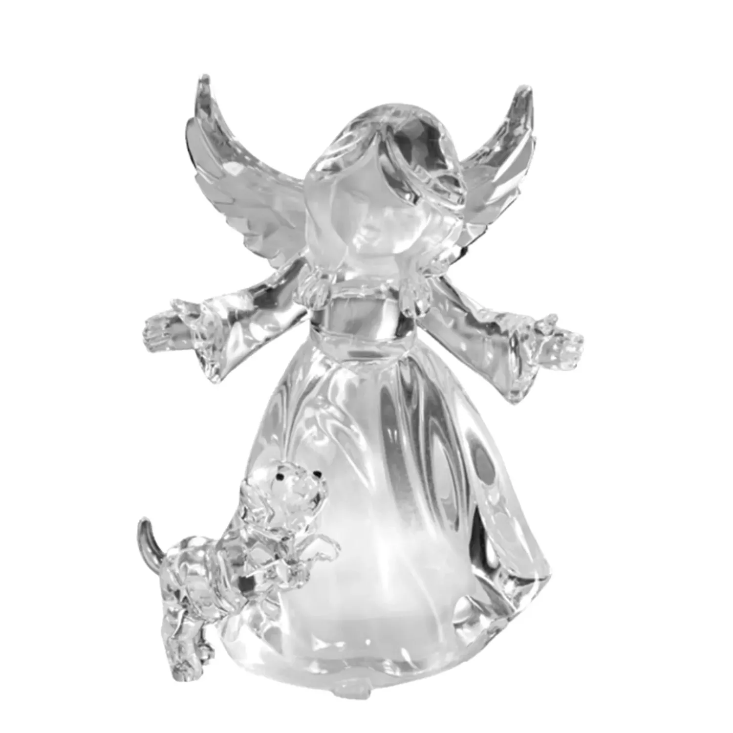 Käthe Wohlfahrt Engel Mit Hund, Acryl