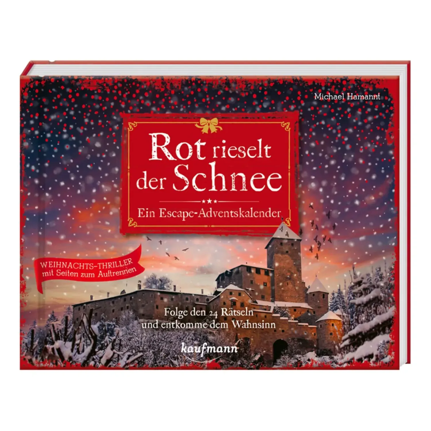Käthe Wohlfahrt Escape-Room-Adventskalender "Rot Rieselt Der Schnee"
