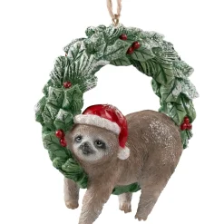 Käthe Wohlfahrt Faultier Im Adventskranz