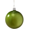 Käthe Wohlfahrt Glaskugel Opal Grun, 8 Cm