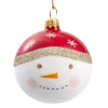 Käthe Wohlfahrt Glaskugel Schneemann, 7 Cm