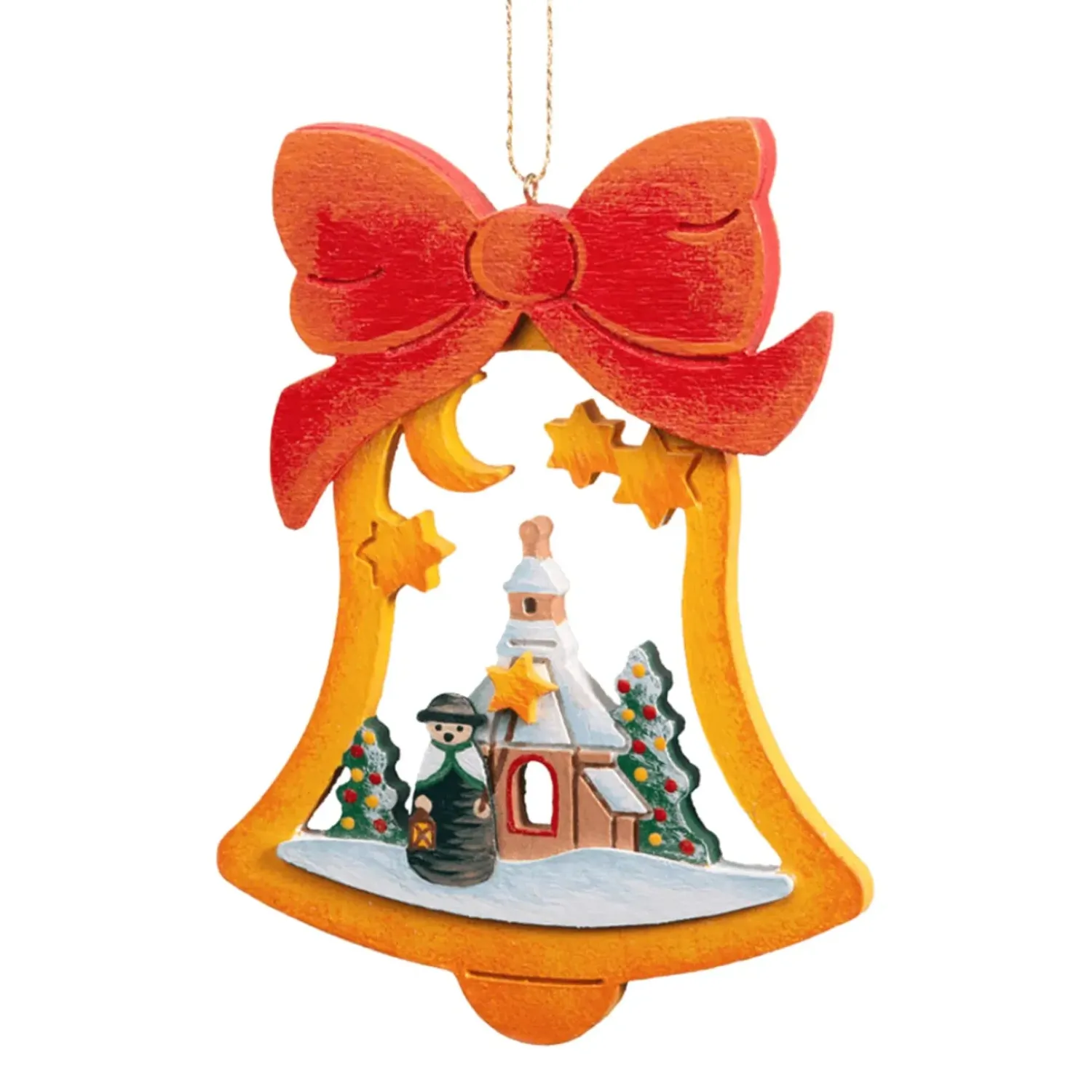 Käthes Original Glocke Mit Seiffener Kirche