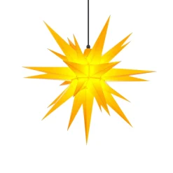 Herrnhuter Sterne Herrnhuter Stern Gelb, 68Cm, Kunststoff