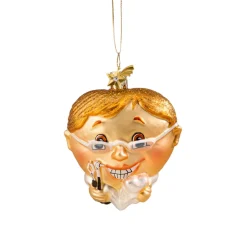 Poesie in Glas Herz Zahnarzt