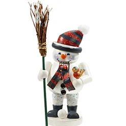 Käthes Original Holzknackl "Schneemann", 16Cm
