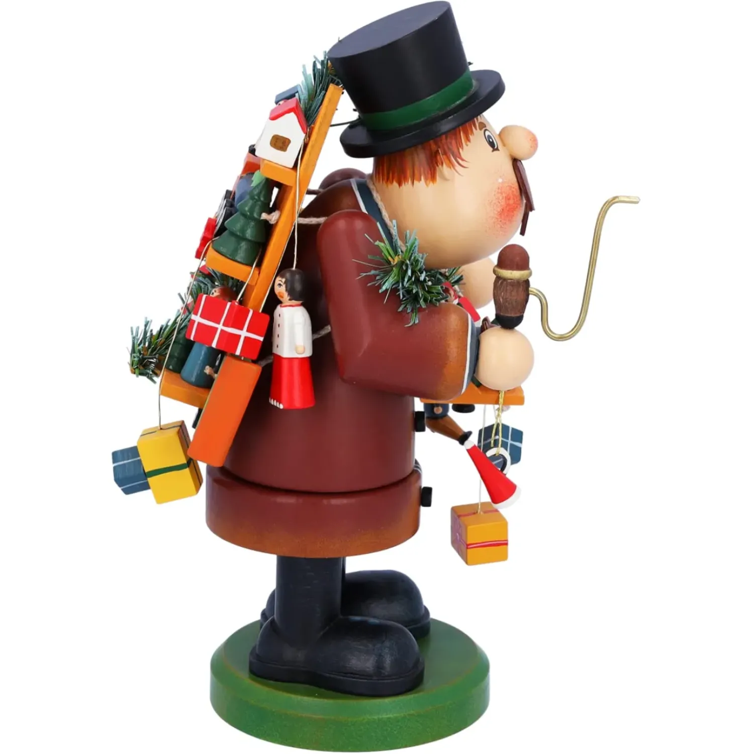 Käthes Original Holzknoddl "Spielzeughandler", Rauchermannchen