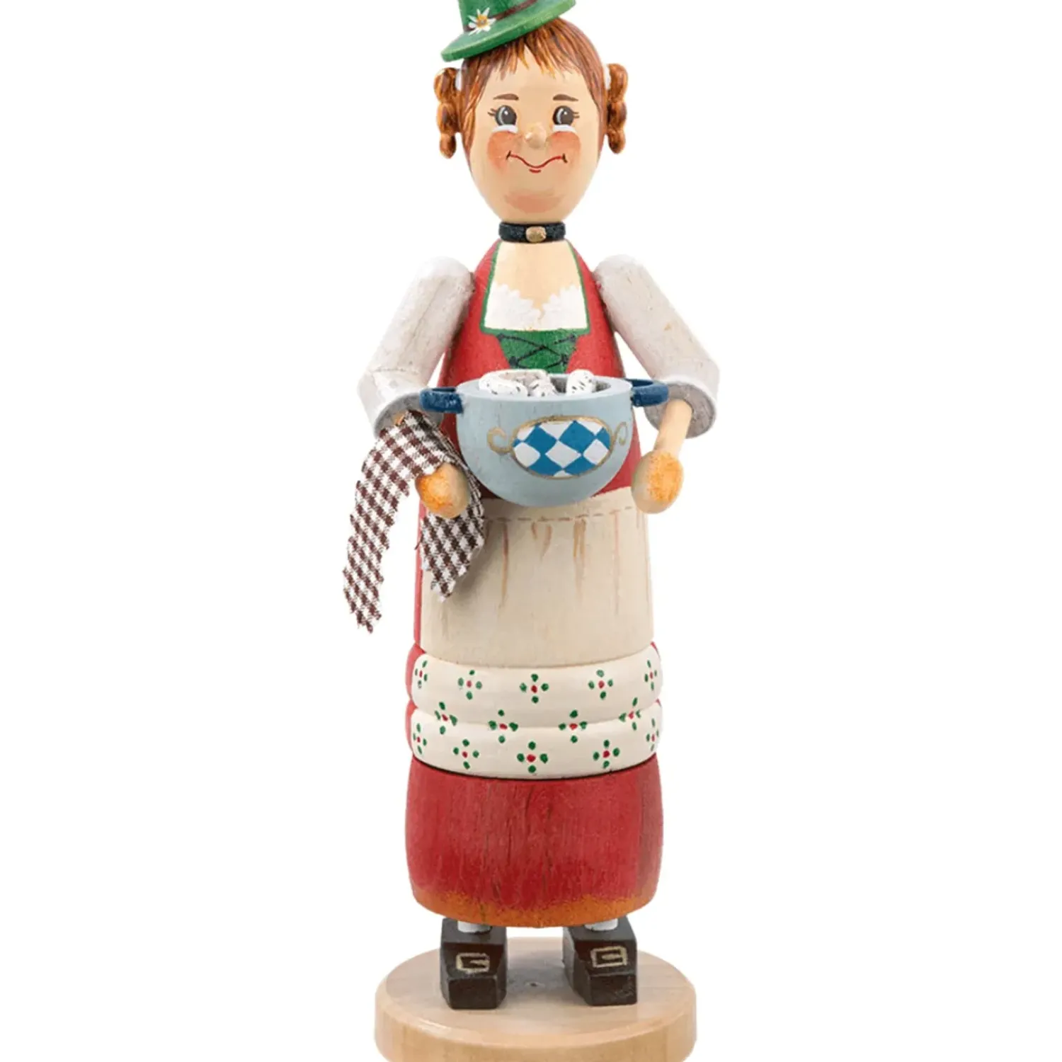 Käthes Original Holzmannl "Bayerin", Rauchermannchen
