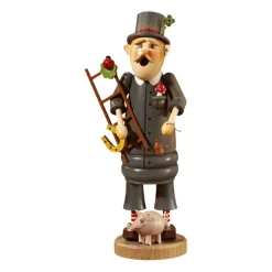 Käthes Original Holzmannl "Kaminkehrer", Rauchermannchen