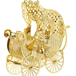 Käthe Wohlfahrt Kinderwagen, Vergoldet