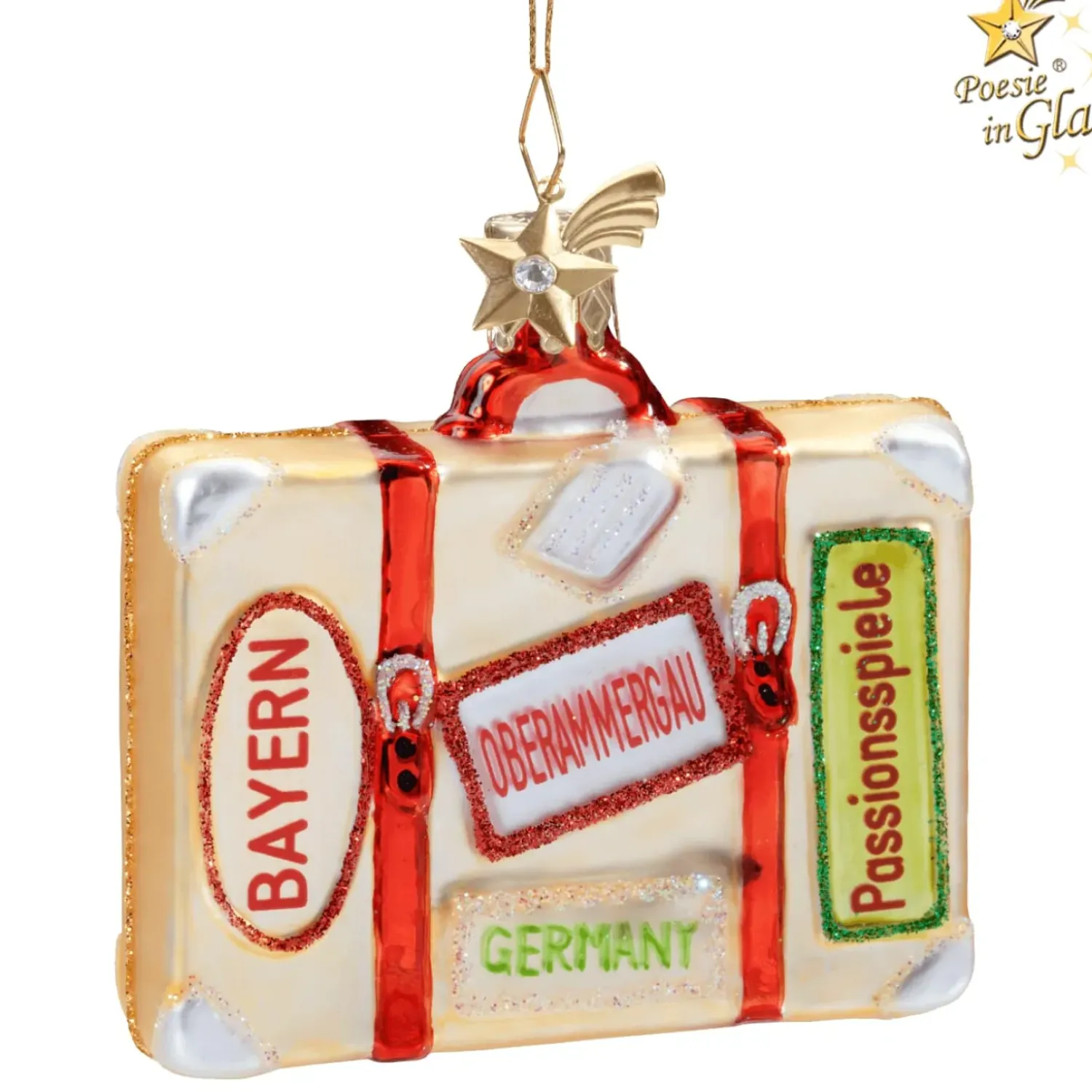 Poesie in Glas Koffer Bayern