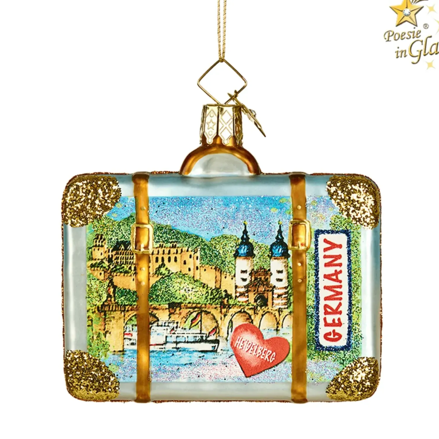 Poesie in Glas Koffer Heidelberg