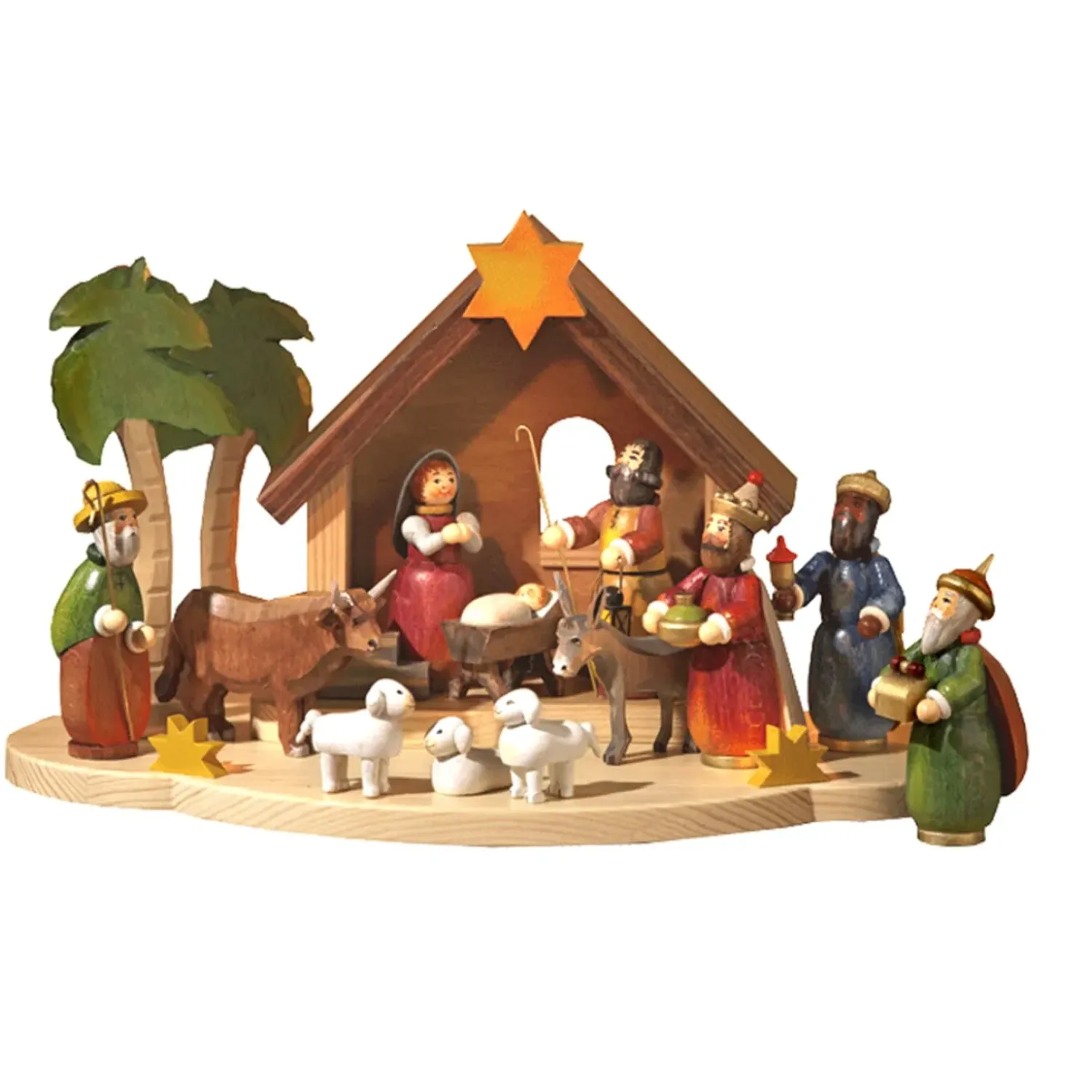 Käthes Original Krippenszene "Heilige Nacht"