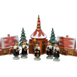 Käthes Original Kurrendesanger Mit Kirche Und Spanschachtel