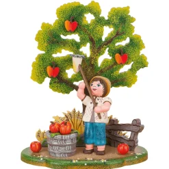 Hubrig Volkskunst Landidyll Apfelernte