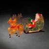 KONSTSMIDE Led Fensterbild "Weihnachtsmann Im Schlitten"