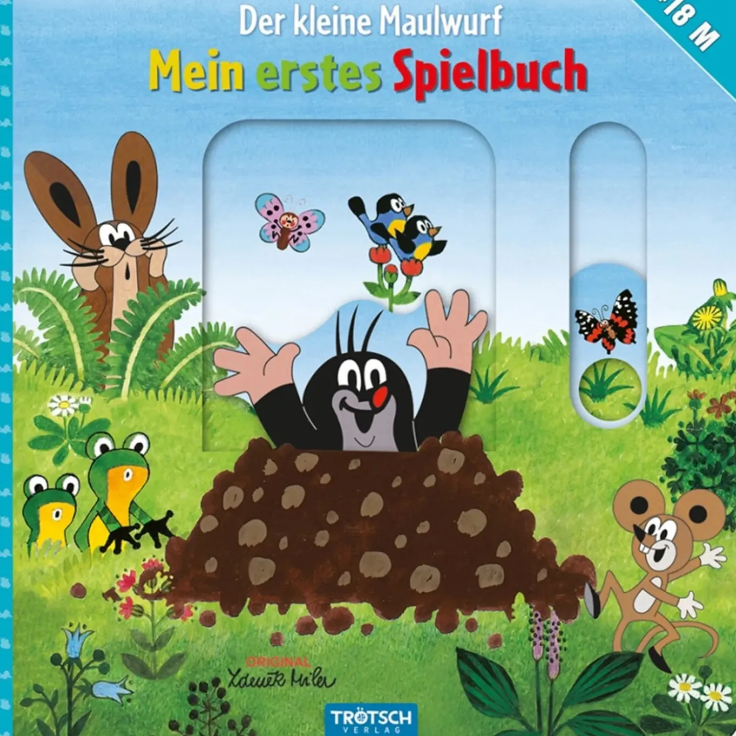 Trötsch Verlag Mein Erstes Spielebuch "Der Kleine Maulwurf"