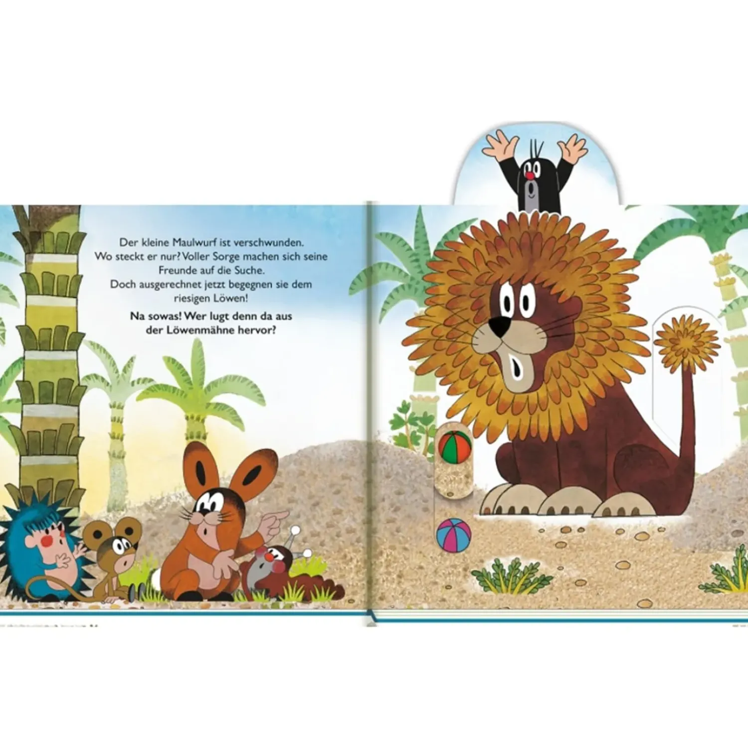 Trötsch Verlag Mein Erstes Spielebuch "Der Kleine Maulwurf"