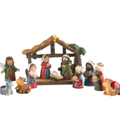 Käthe Wohlfahrt Mini-Krippenstall, 11-Teilig