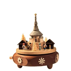 Richard Glässer Musikdose "Seiffener Weihnachtsmarkt"