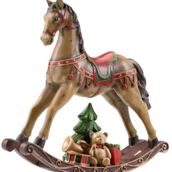 Käthe Wohlfahrt Nostalgisches Schaukelpferd, Braun