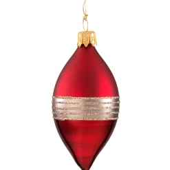 Käthe Wohlfahrt Olive Bordeaux Matt/Lack Mit Glitterband