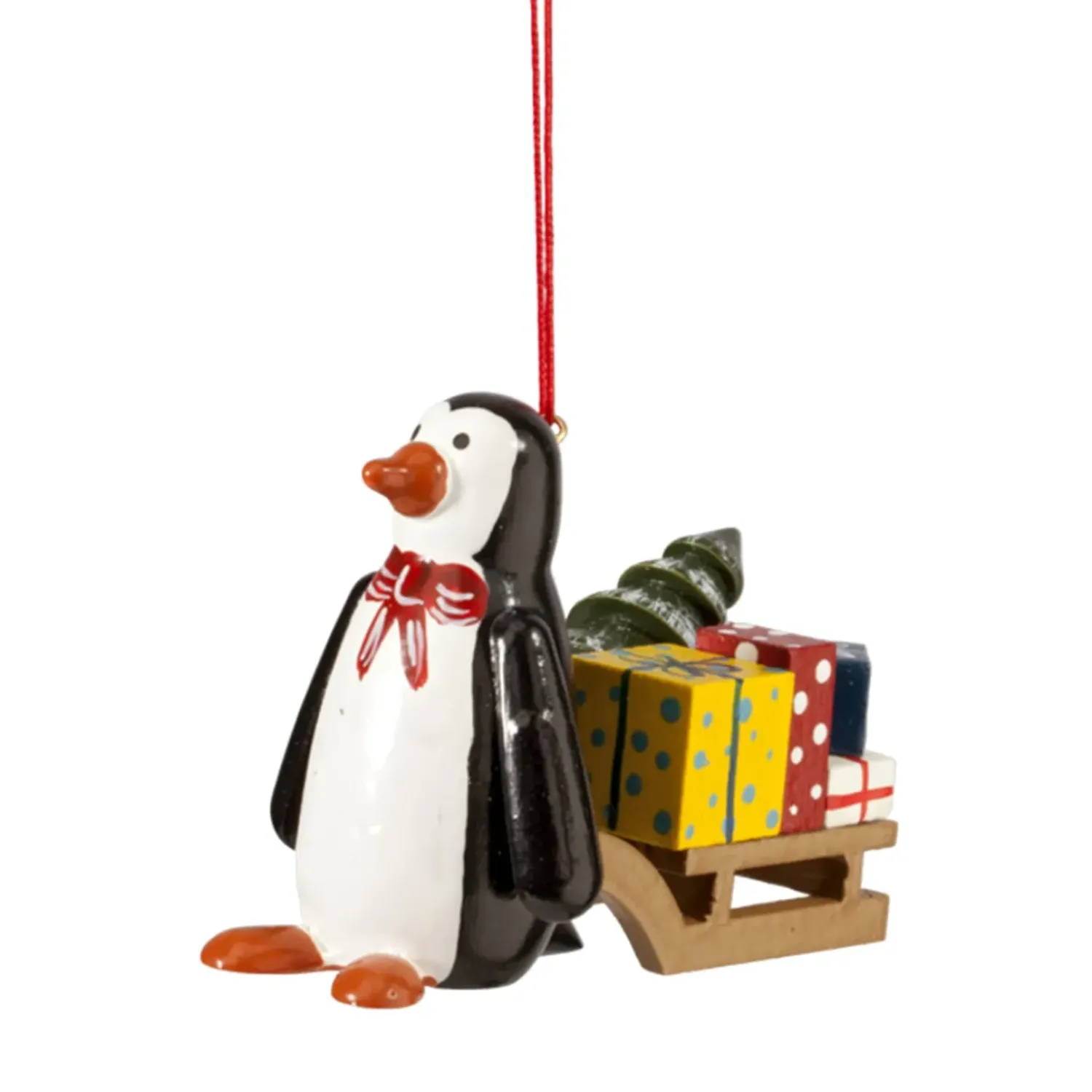 Käthes Original Pinguin Mit Schlitten