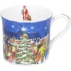 Käthe Wohlfahrt Porzellan-Tasse "Weihnachtsmarkt"